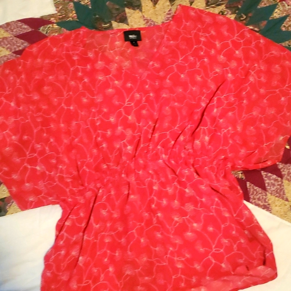 Womens MOSSIMO Red Top